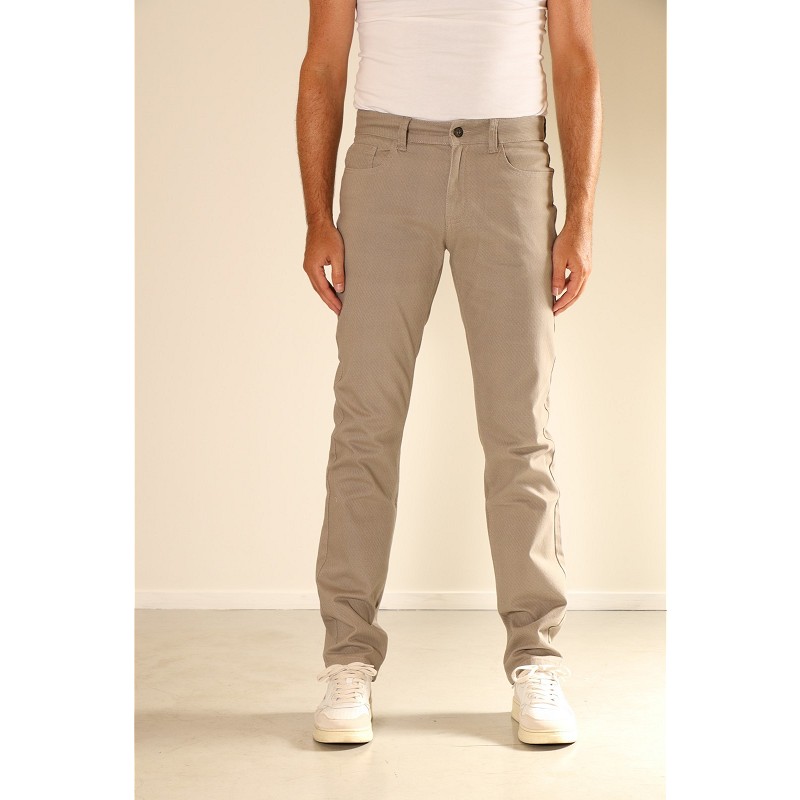 New star broek Nyon Sand Slimfit