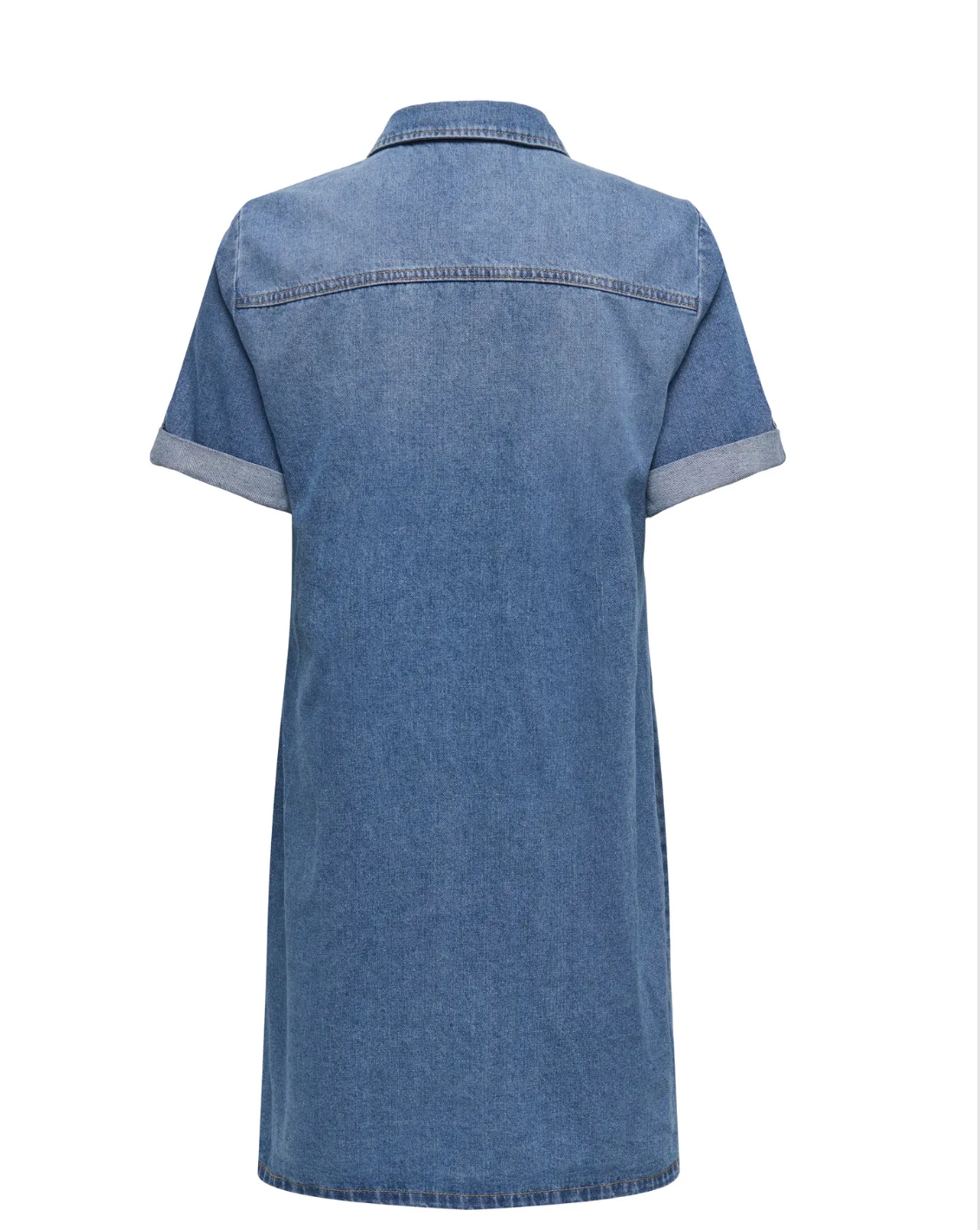 Only Carmakoma Jurk 15368239 medium blue denim