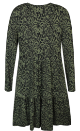 Zeze nordic jurk Cypress green 500381