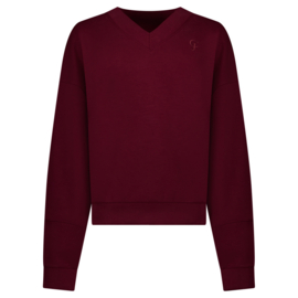 Cars jeans sweater Emily Burgundy