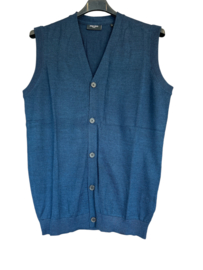 Pre end Gordon pullover mouwloos Petrol