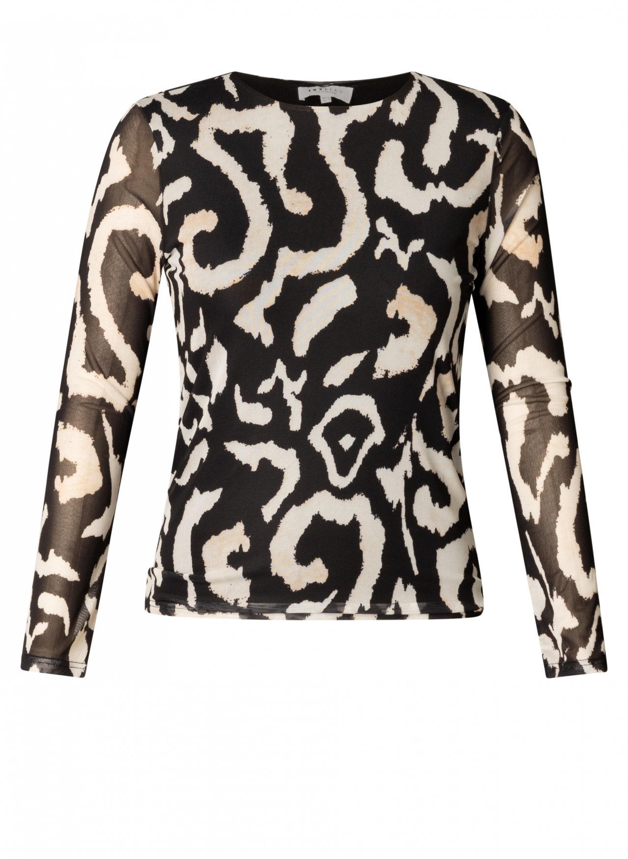 Ivy Beau top 4200628 Black multi