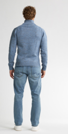Petrol schipperstrui kwc 206 blauw