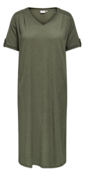 Only Carmakoma  jurk 15375588 olive