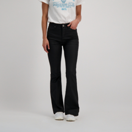 Cars jeans flair Michelle black coated