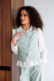 Ivy Beau gilet 4201228 Smoked green