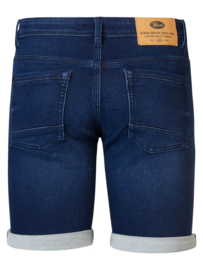 Petrol korte broek dark stone
