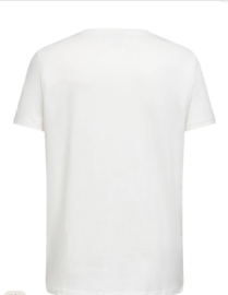 Only Carmakoma top 15379460 off white v hals