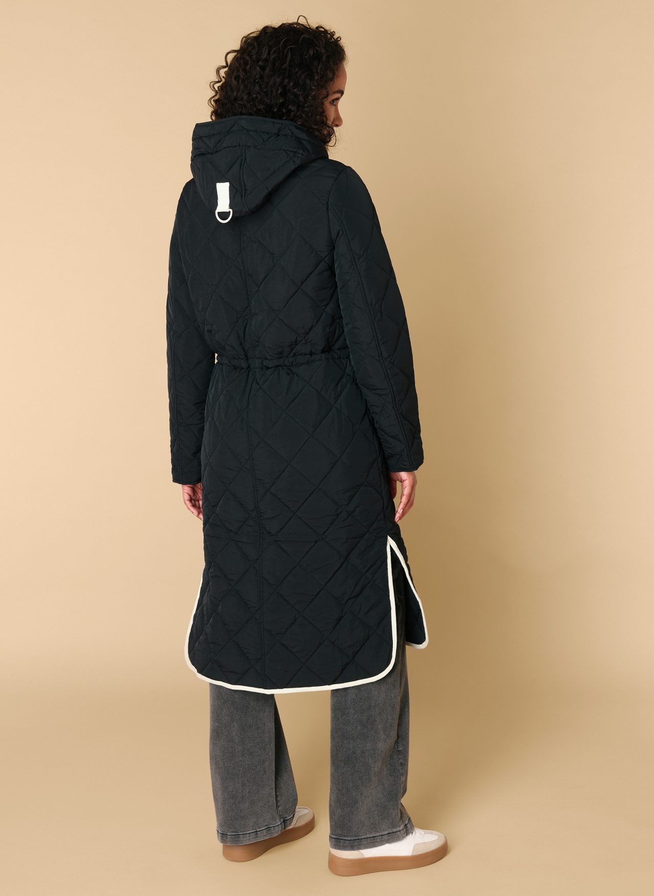 Ivy Beau gewatteerd Jas 4200635 black
