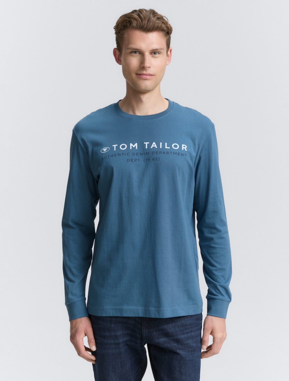 Tom Tailor longsleeve 1047769 real teal blue