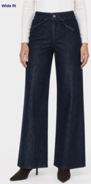 Red button Jeans wide leg Colette darkstone sparkle