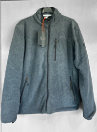 Canson fleecevest Antraciet