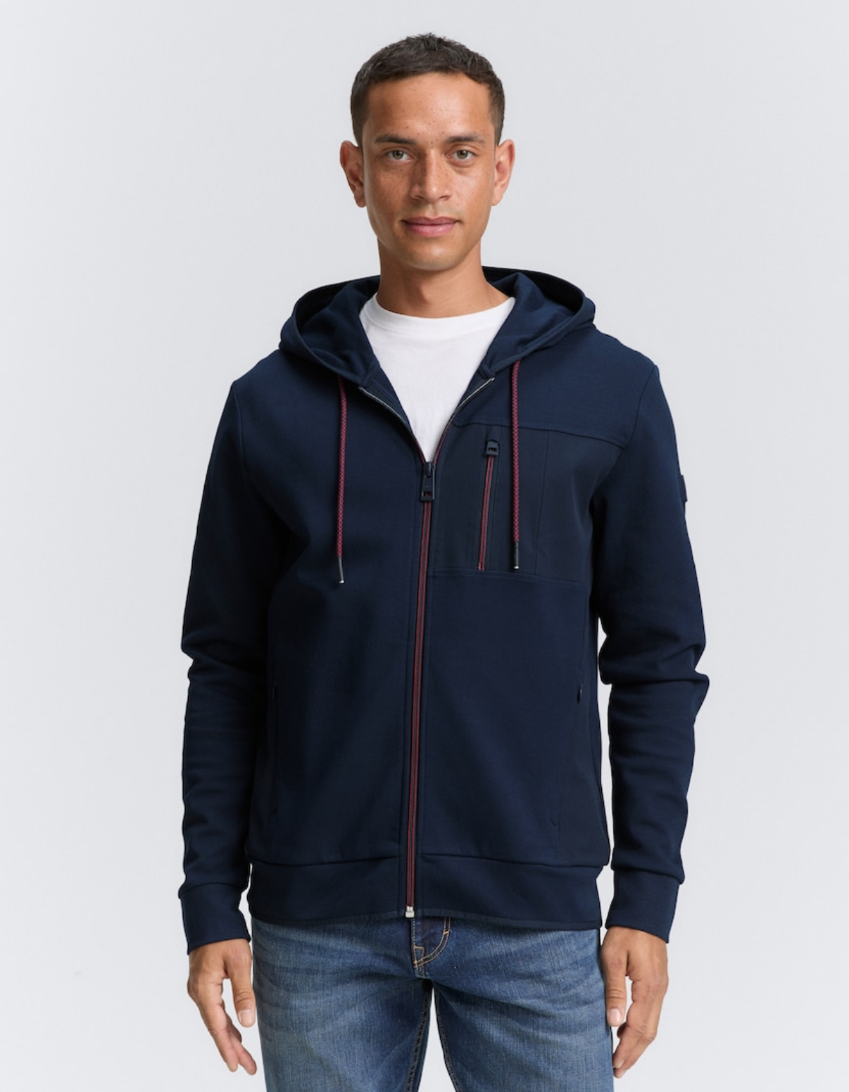 Tom Tailor vest 1047831 sky captain blue