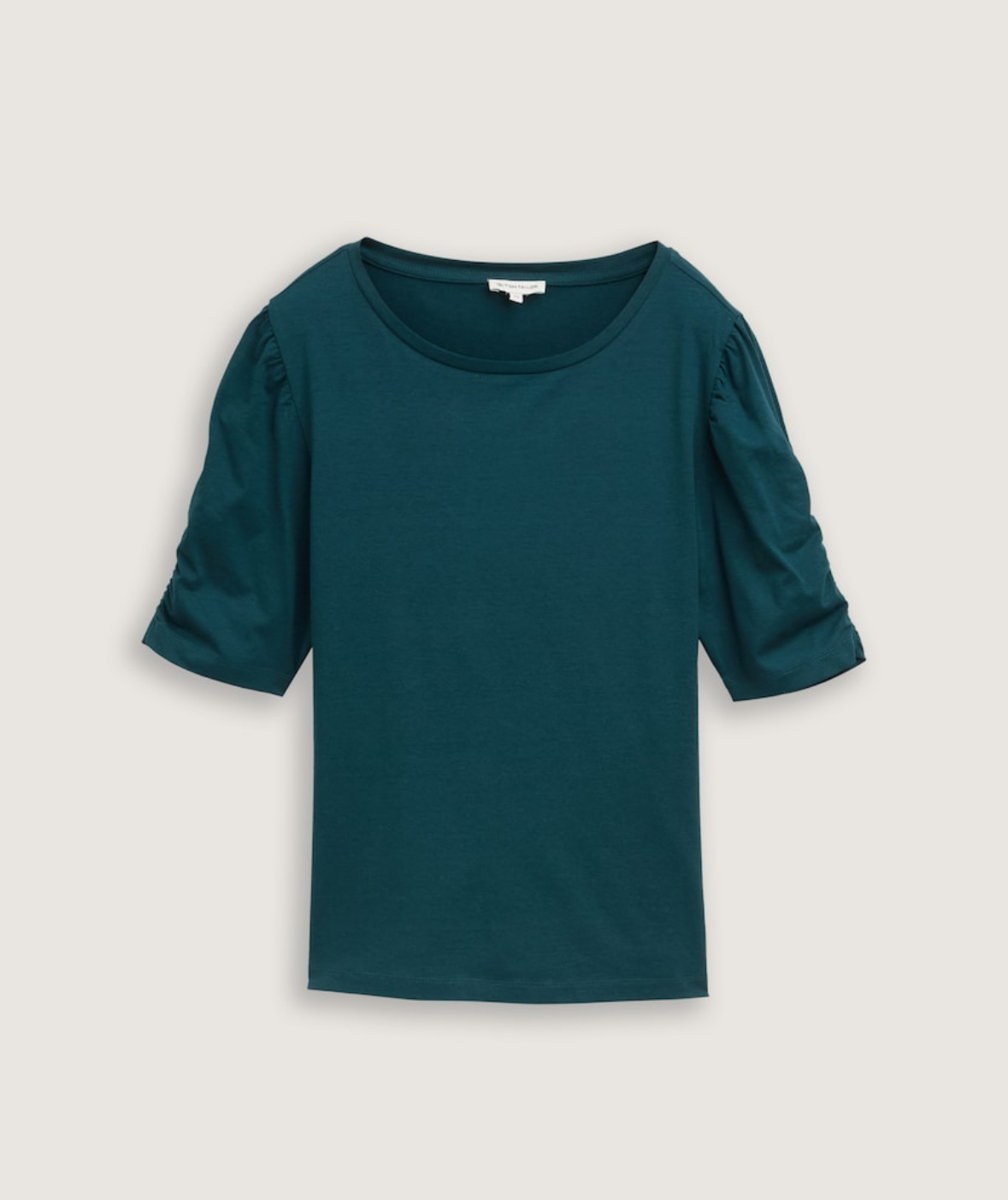 Tom Tailor top 1047066 dark teal green