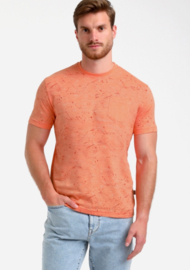 Gabbiano top light coral print 155514