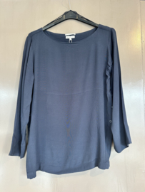 Tom Tailor top navy knoop 1043201