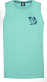 Petrol singlet SLR751 aqua green
