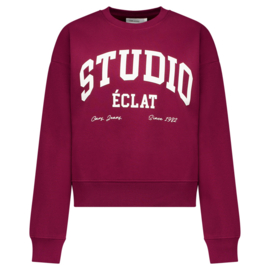 Cars jeans sweater Aura Burgundy