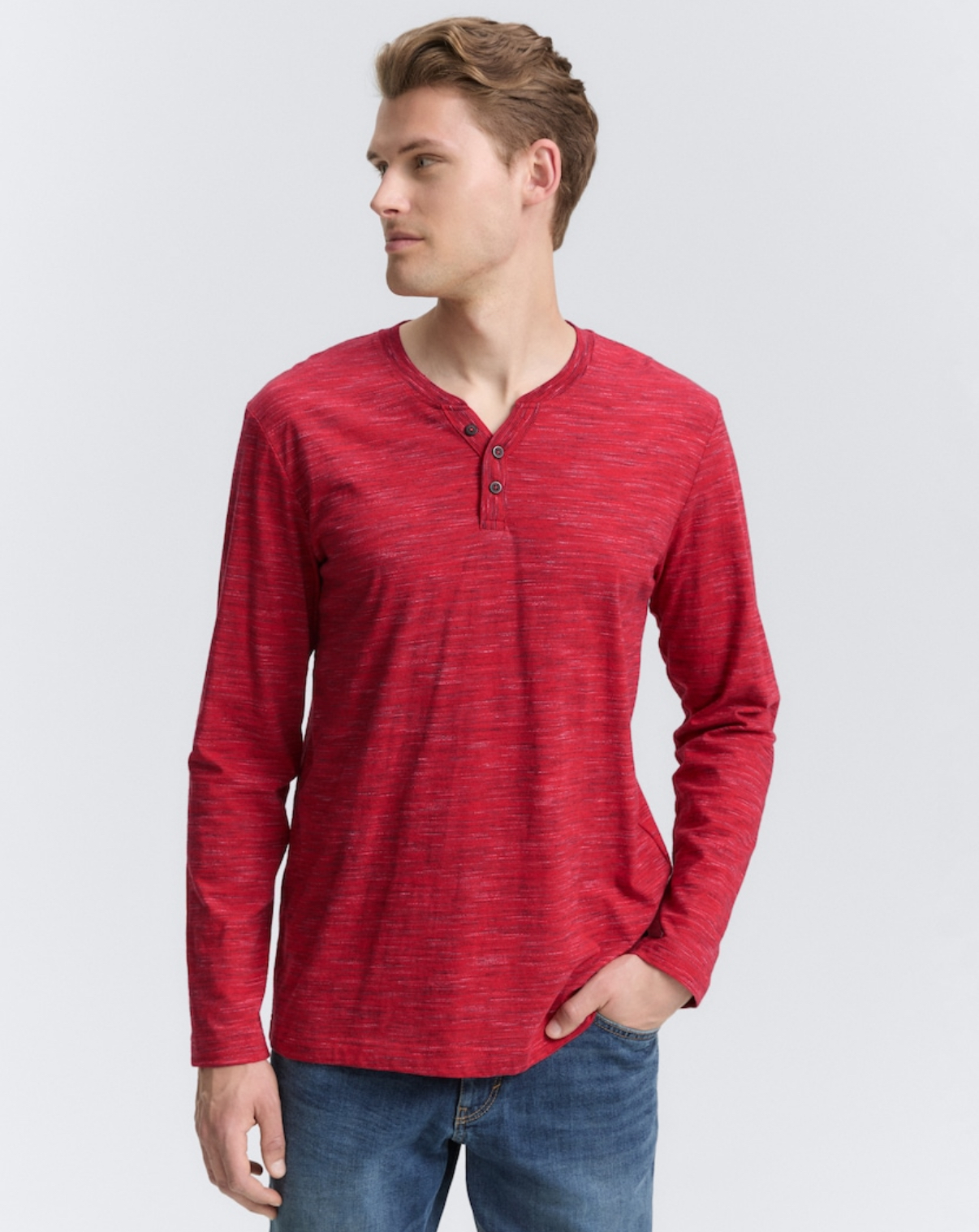 Tom Tailor longsleeve 1047787 samba red