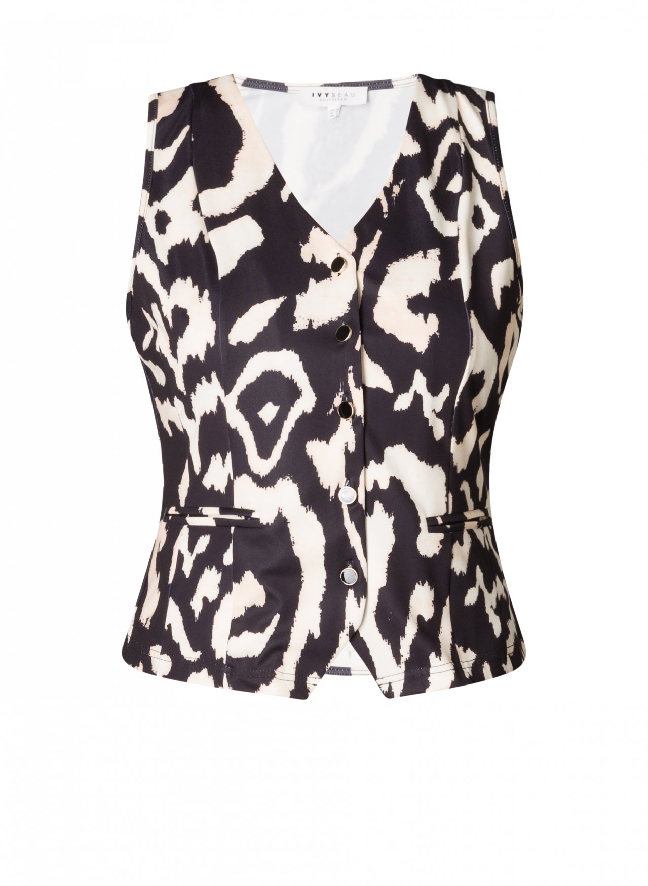 Ivy Beau gilet 4200631 Black multi