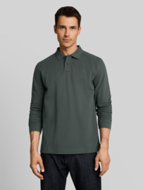 Tom Tailor Polo longsleeve 1052652 darkest olive