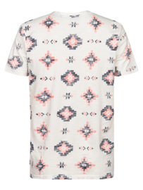 Petrol Top TSR658 bright white print