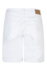 Red button korte broek Relax white&scarf