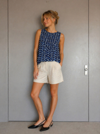 Ze-ze hemd Dorthea navy