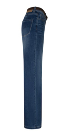 Red button Jeans wide leg Colette darkstone