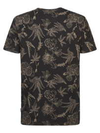 Petrol Top TSR618 black print