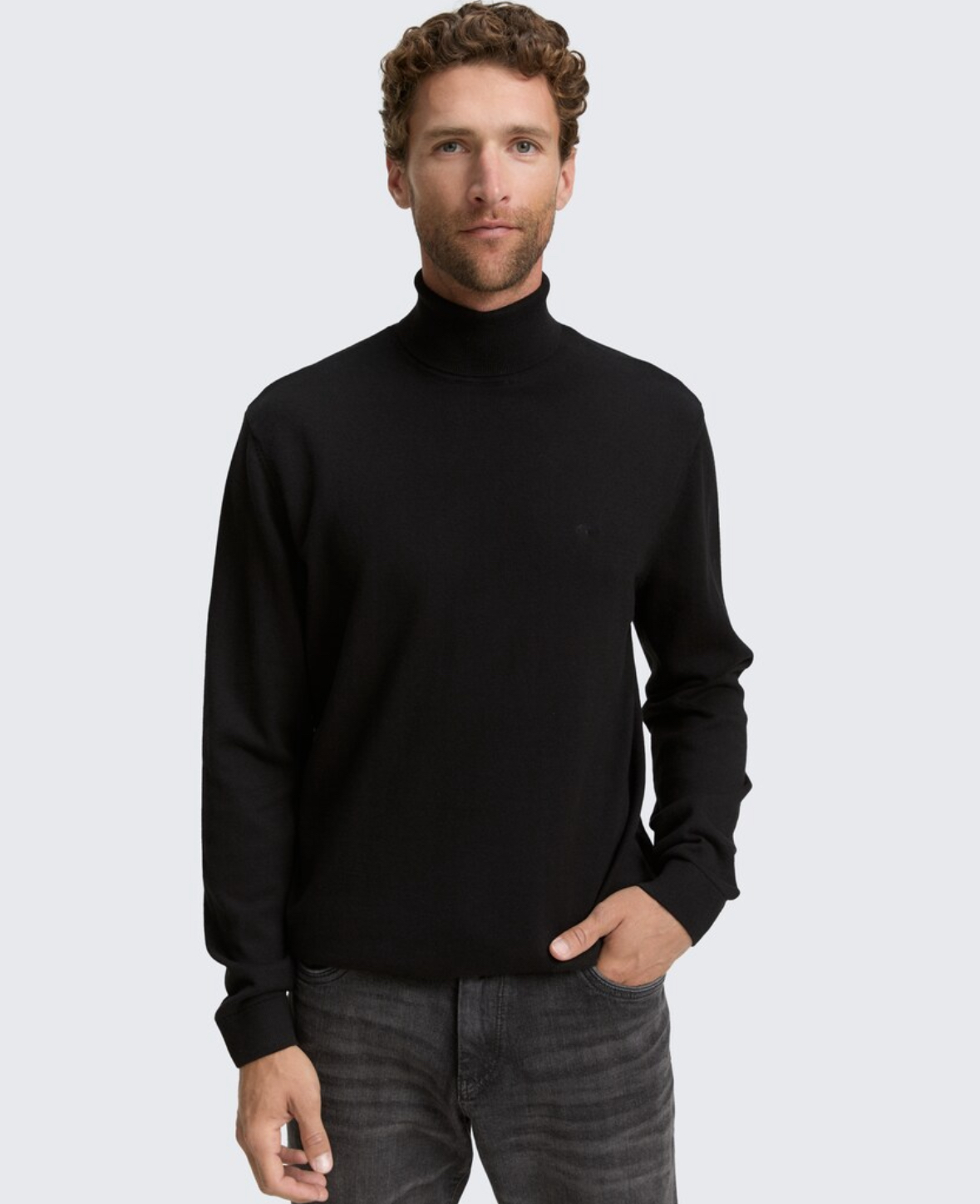 Tom Tailor turtleneck 1048013 Black
