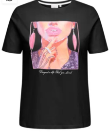 Only Carmakoma top 15363793 black party girl
