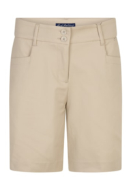 Red button korte broek Ava Pebble