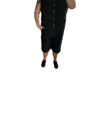 Zeze woman plus korte broek 500680 Black