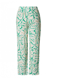 Ivy Beau broek mirte off white multi