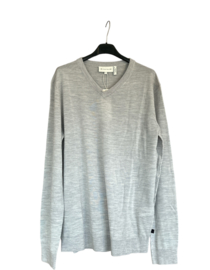 Tom tailor trui v-neck  knit grey
