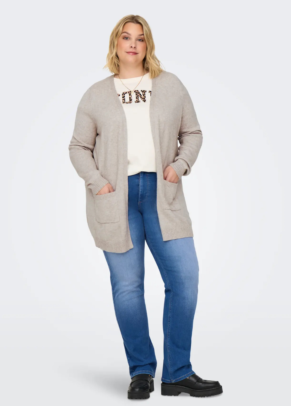 Only Carmakoma vest 15219653 cloud melange