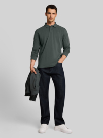 Tom Tailor Polo longsleeve 1052652 darkest olive