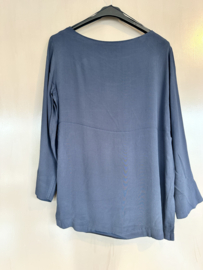 Tom Tailor top navy knoop 1043201