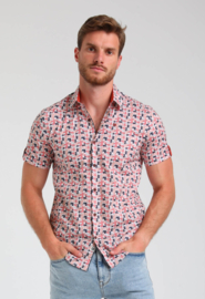 Gabbiano blouse km light coral print 335530