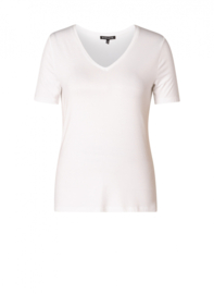 Baselevel basic shirt km Yanic White