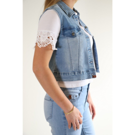 New star gilet Luna  bleached