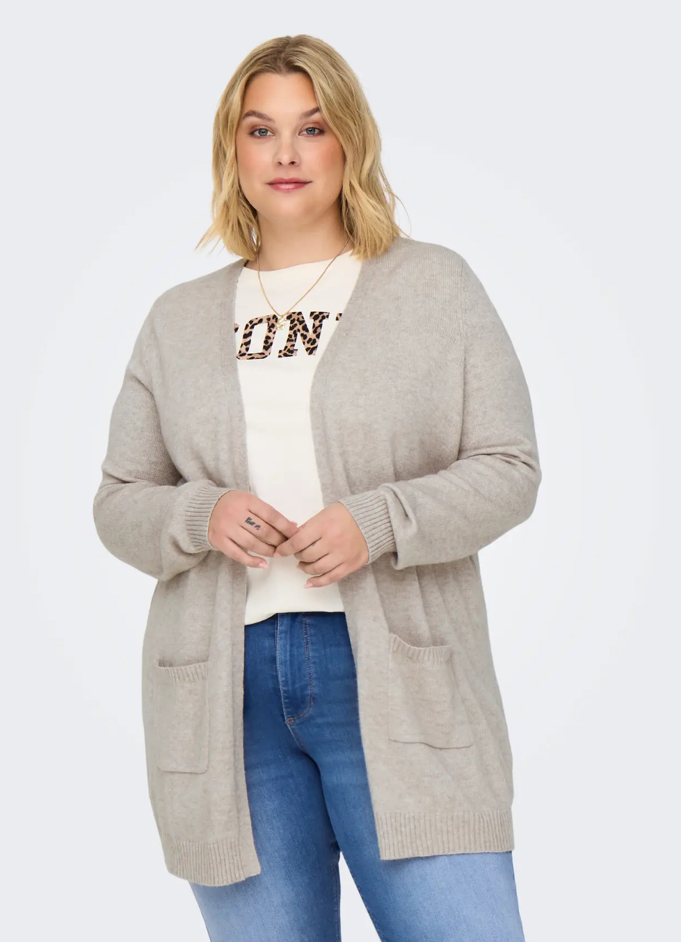 Only Carmakoma vest 15219653 cloud melange