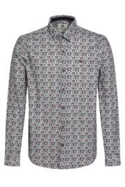 Gabbiano blouse LM Teal blue 335738