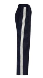 Red button broek Claudette Dark blue