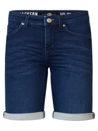Petrol korte broek dark stone