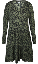 Zeze nordic jurk Cypress green 500381
