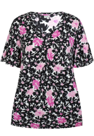 Ze-ze top Damini pink orchid