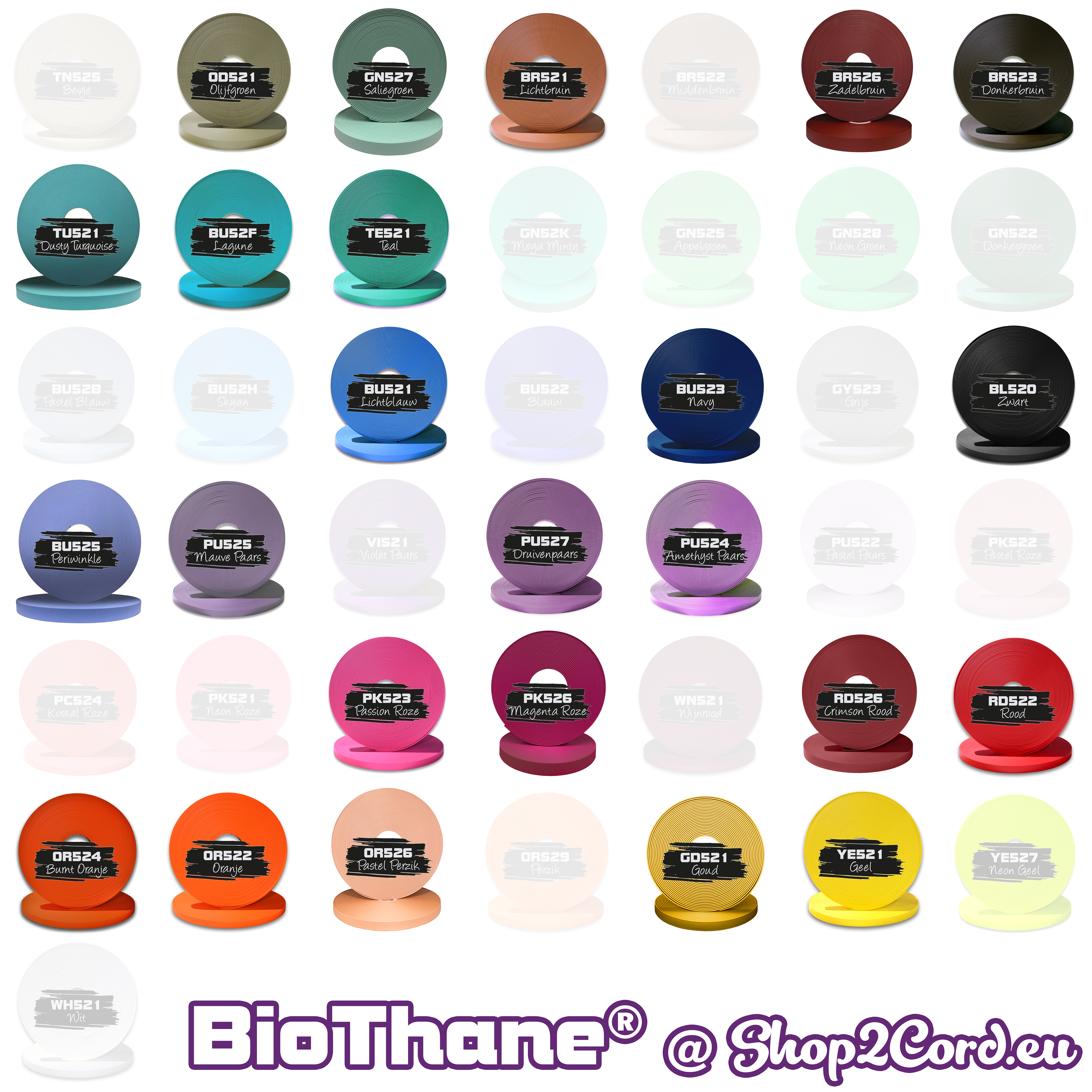 BioThane® 38mm p/meter ( 1½ " )
