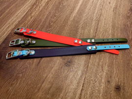 BioThane® halsband voor windhonden 25mm - 13mm